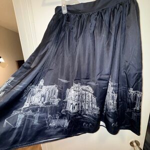 Haunted Mansion Hitchhiking Ghosts Skirt